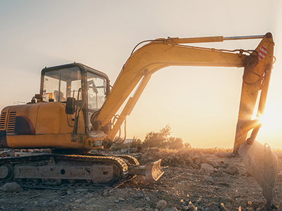 Excavator hydraulic system fault diagnosis and elimination